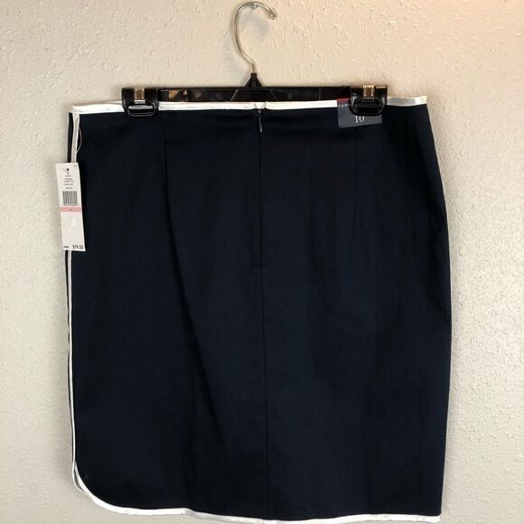 NWT Tommy Hilfiger Navy Blue Mini Skirt Size 10 - Picture 5 of 8